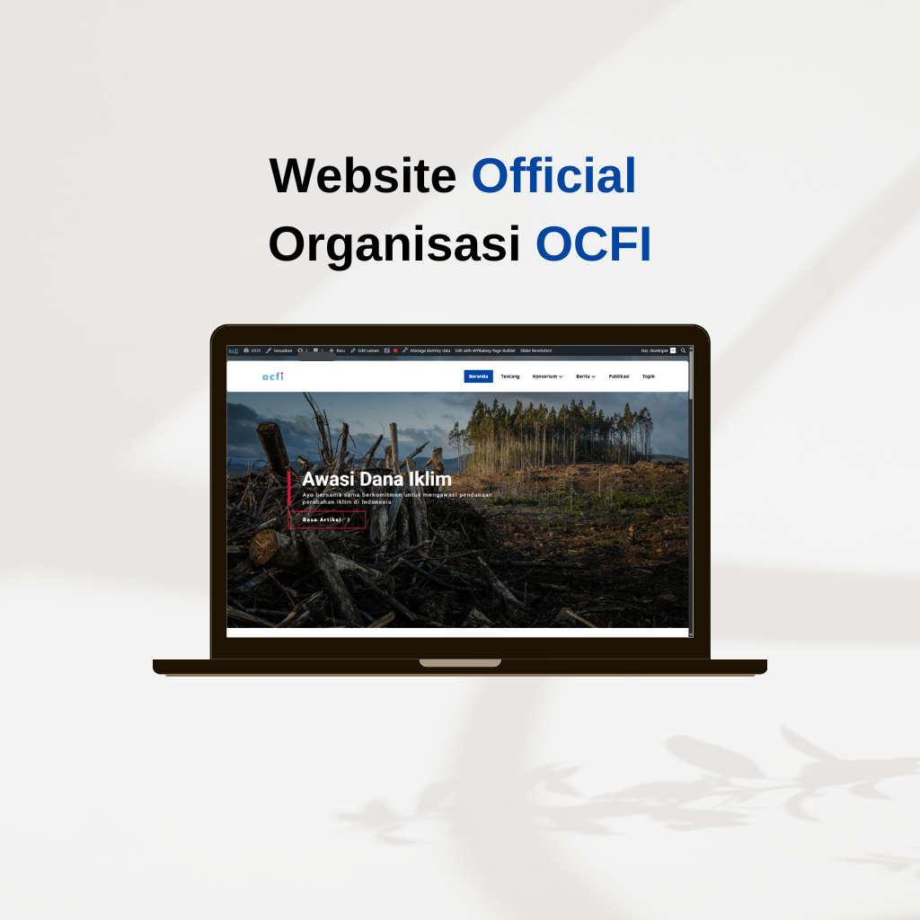 Website Official Organisasi OCFI INFO