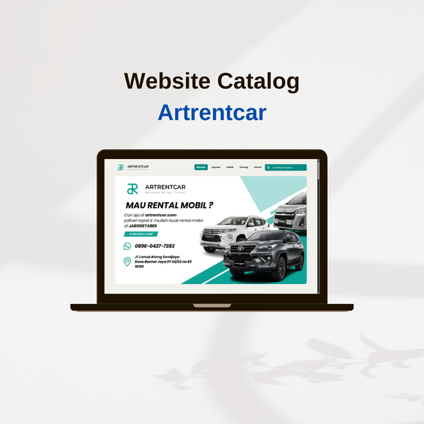Website Catalog Mobil Artrentcar